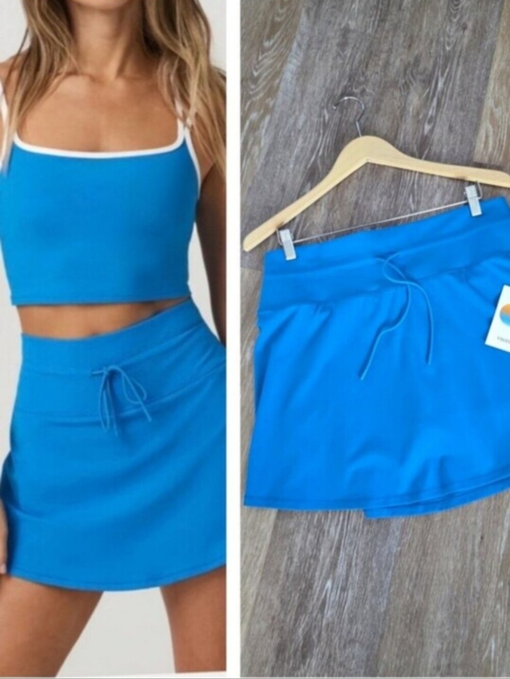 Vuori Daily Skirt Regatta Blue NWT Skort Tennis Prep PRICE FIRM Pickleball HTF